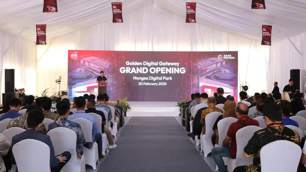 Gandeng Gaw Capital Partners, Sinar Primera Resmikan Data Center di Batam