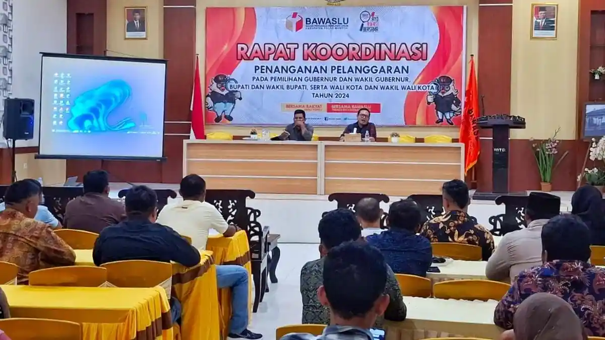 Matangkan Pengawasan Pilkada 2024 di Morotai Maluku Utara Lewat Rapat Penanganan Pelanggaran