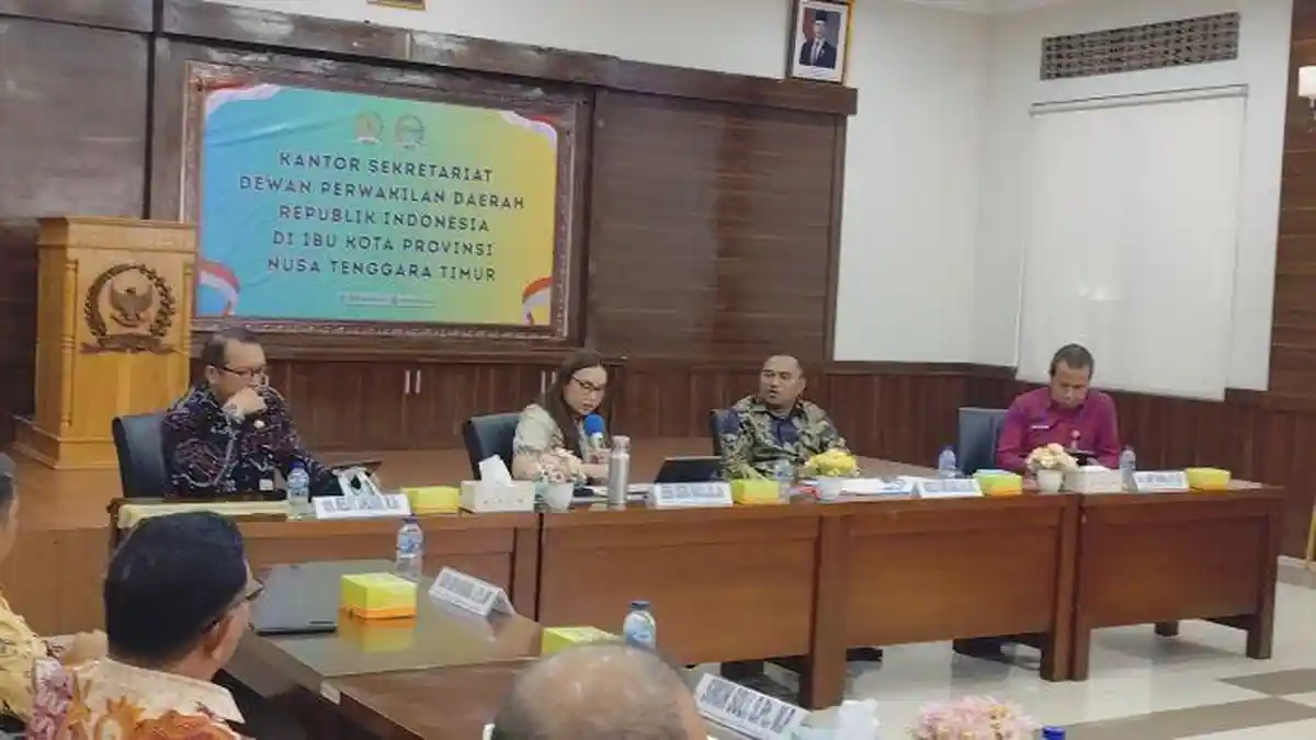Anggota DPD RI Angelo Wake Kako dan Pemerintah di NTT Dialog Bahas Pengembangan Ternak