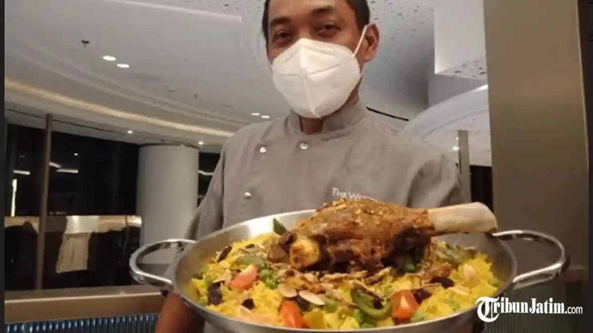 Mengintip Menu Buka Puasa 'Lamb Ouzi', Paha Kambing Australia Marinasi Yogurt dan Arabic Apice
