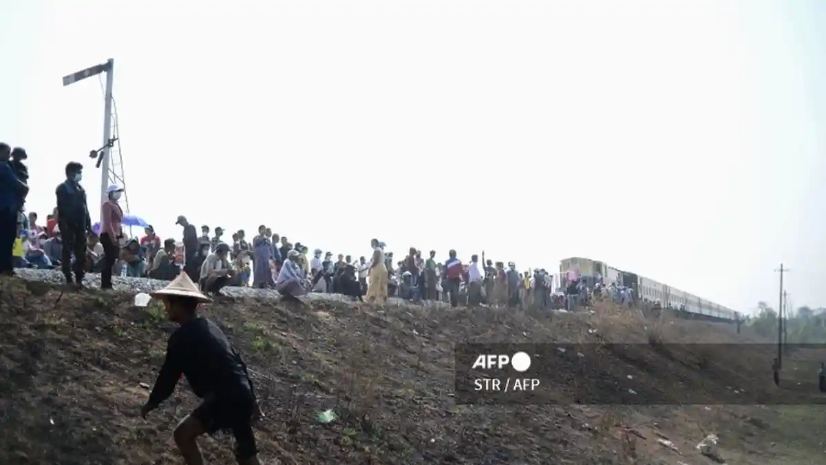 SITUASI MYANMAR Mencekam, BANDIT-Bandit di Penjara Dilepas Bikin Teror: Warga Ronda Malam