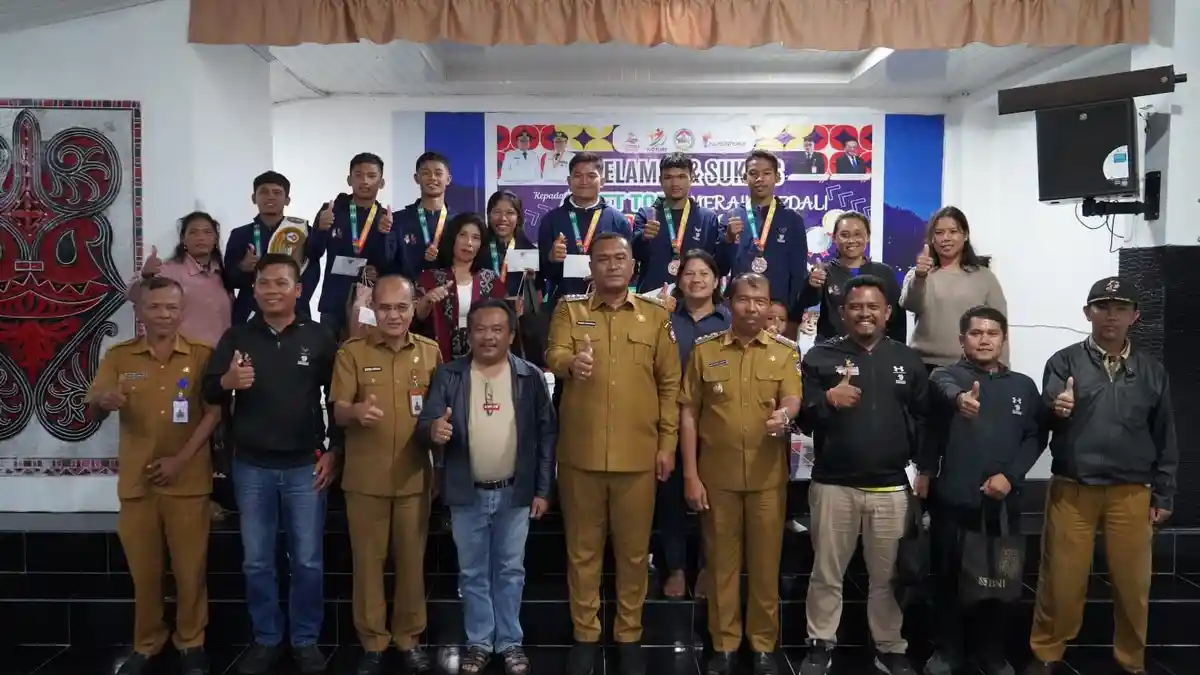 7 Atlet Toba Ikuti Fornas ke VIII di NTB Berhasil Meraih Medali
