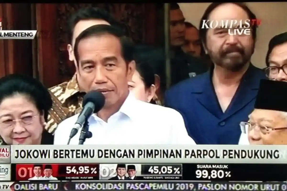 BREAKING NEWS , Jokowi Ingin Temui Prabowo, Sudah Utus Orang untuk Atur Pertemuan
