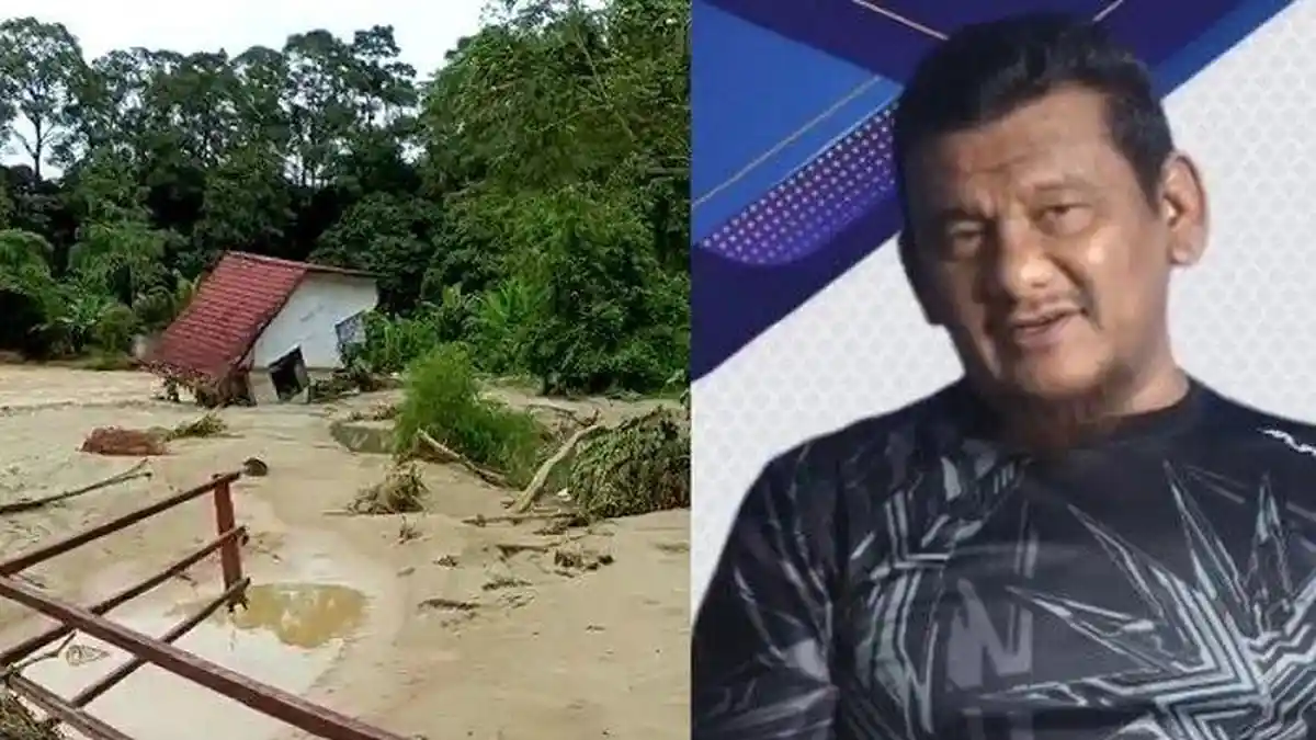 Pilunya Artis Ini Lihat Rumah Rp 700 Juta Hasil Kerja Keras 30 Tahun Hanyut Dihantam Banjir