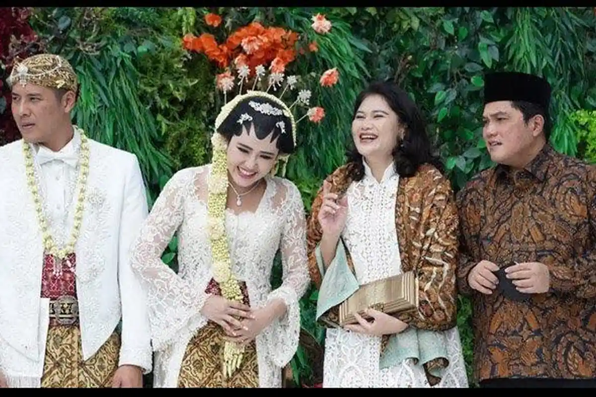 Via Vallen dan Chevra Yolandi Resmi Menikah, Erick Thohir Ingatkan Hindari 1 Hal