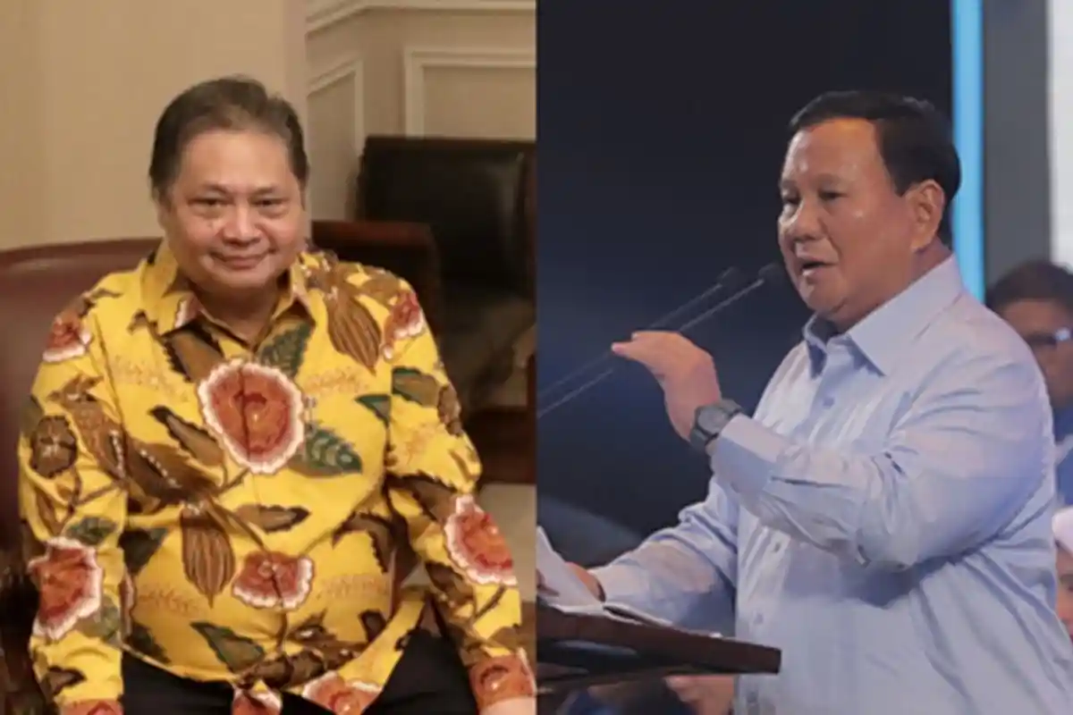 Prabowo Bahas Cawapres Bareng Airlangga? Ketua Umum Gerindra Dijadwalkan ke Markas Golkar Hari Ini