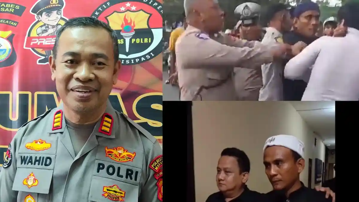 Jukir Liar di Makassar Ditangkap Polisi Usai Viral Tinju Pegawai Dishub