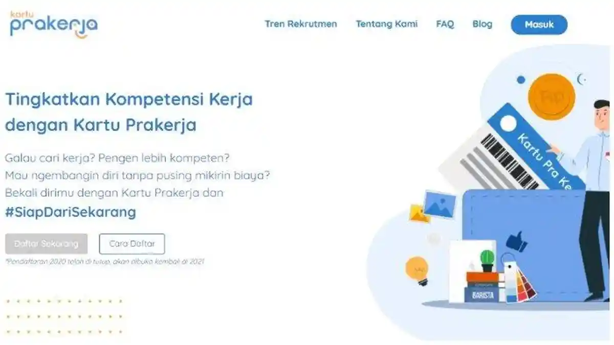 Cara Melihat Pengumuman Hasil Seleksi Kartu Prakerja Gelombang 13, Cek Dashboard Akun Peserta