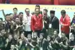 Presiden Jokowi Bertemu Prabowo di Final Pencak Silat