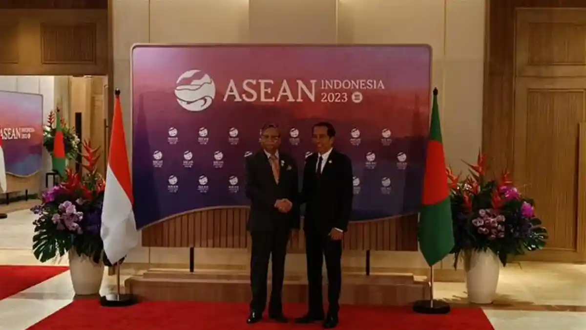 Bertemu Presiden Bangladesh, Jokowi Berharap BUMN Dapat Tender 200 Gerbong Kereta Api