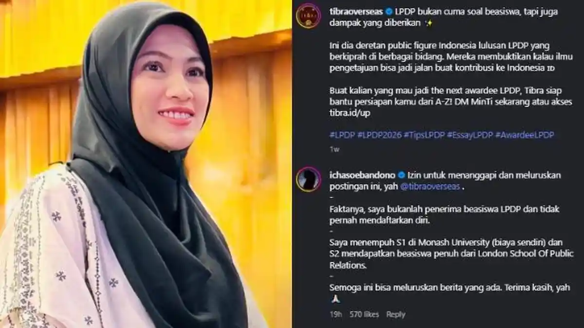 Beda dari Tasya Kamila, Alyssa Soebandono: ‘Aku Nggak Terima Beasiswa LPDP’