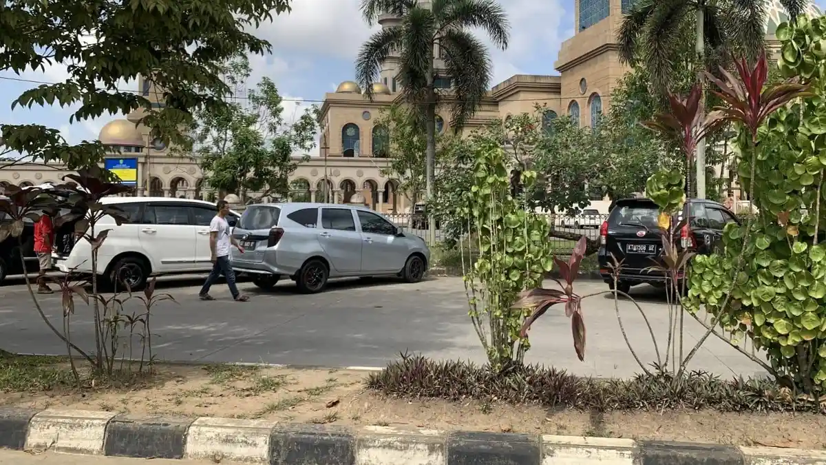 Jalan Samping Masjid Islamic Center Samarinda Ditutup Sementara, Dishub Bicara Peluang Akses Motor