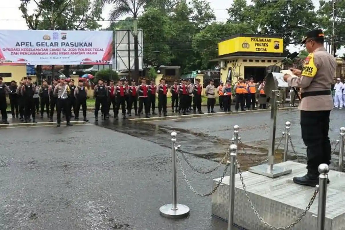 Operasi Keselamatan Lalu Lintas Candi 2024 Polres Tegal Berlangsung 4-7 Maret 