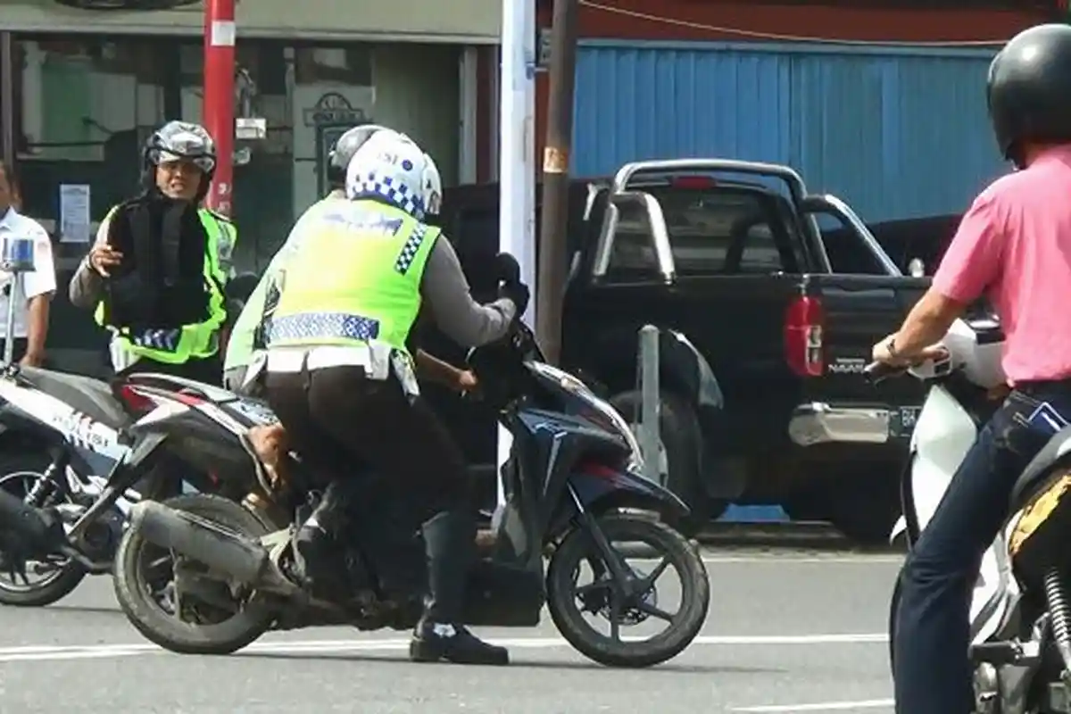70 Unit Sepeda Motor Diamankan dalam Operasi Zebra Hari Ketujuh