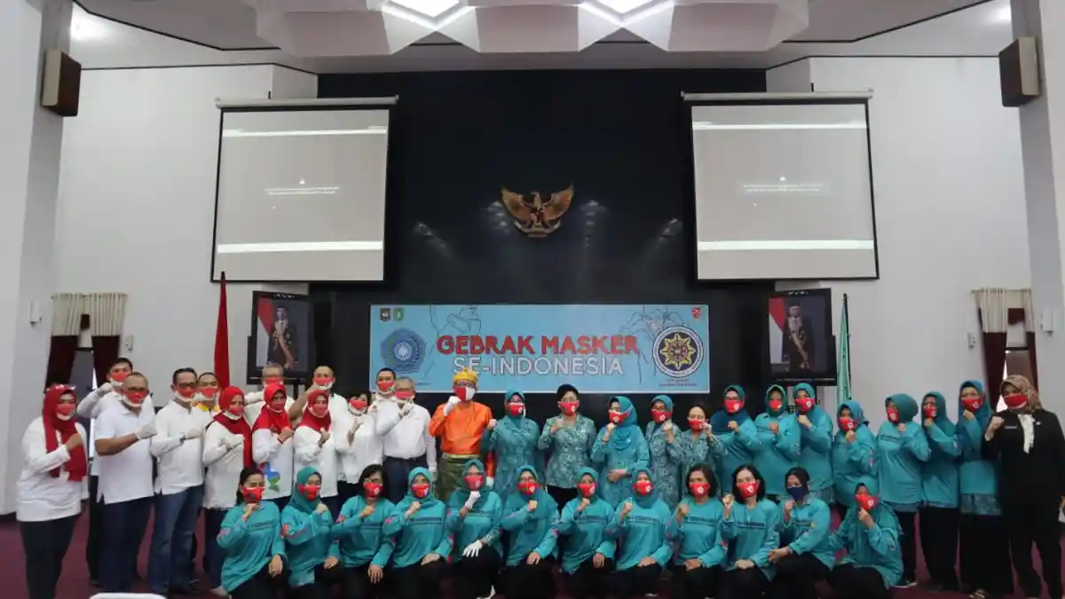Dukung Program Gebrak Masker, TP PKK Kalbar Libatkan UMKM