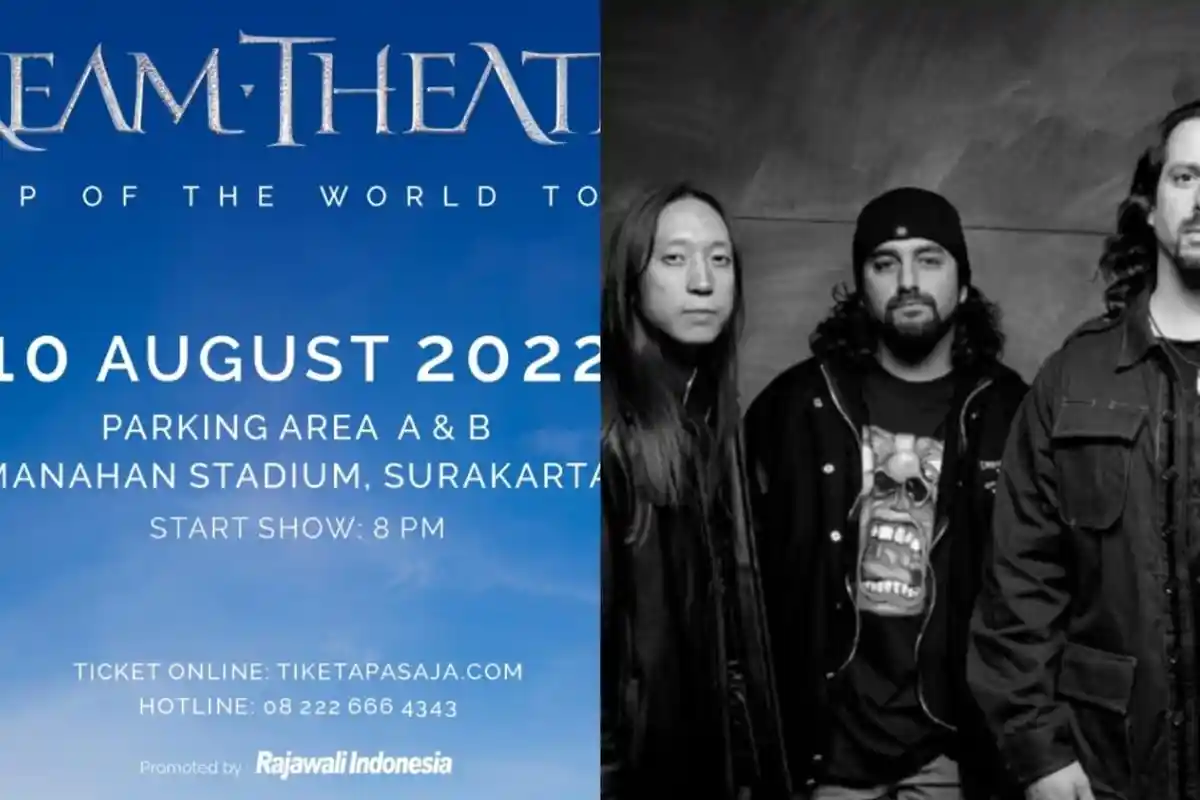 Band Legend Dream Theater Bakal Konser di Solo, Segini Harga Tiketnya