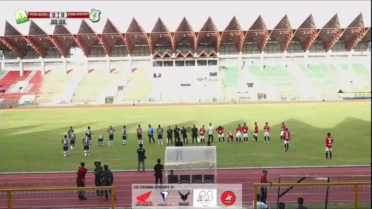 SEDANG BERLANGSUNG Uji Coba PSMS Medan Vs PON Aceh, Akses Di Sini Nonton Live Streamingnya