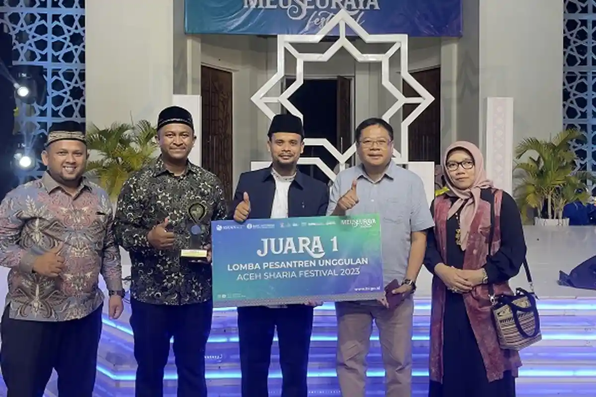 MSBS Jantho Juara Pesantren Unggulan Aceh di FESyar BI 2023