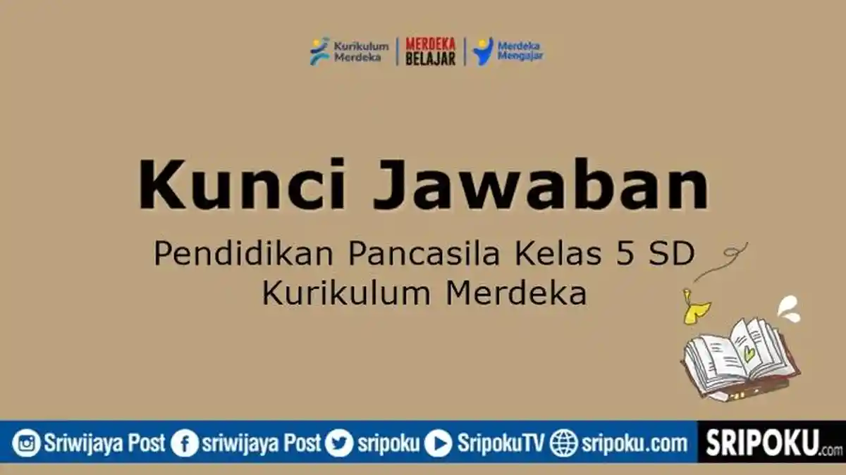 Soal dan Kunci Jawaban Pendidikan Pancasila Kelas 5 SD Halaman 56 Kurikulum Merdeka