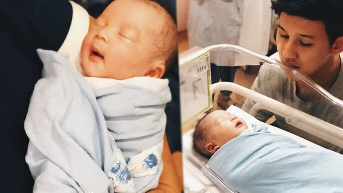 Kenalkan, Ini Nord Kiano Bayi Gantengnya Rinni Wulandari dan Jevin Julian