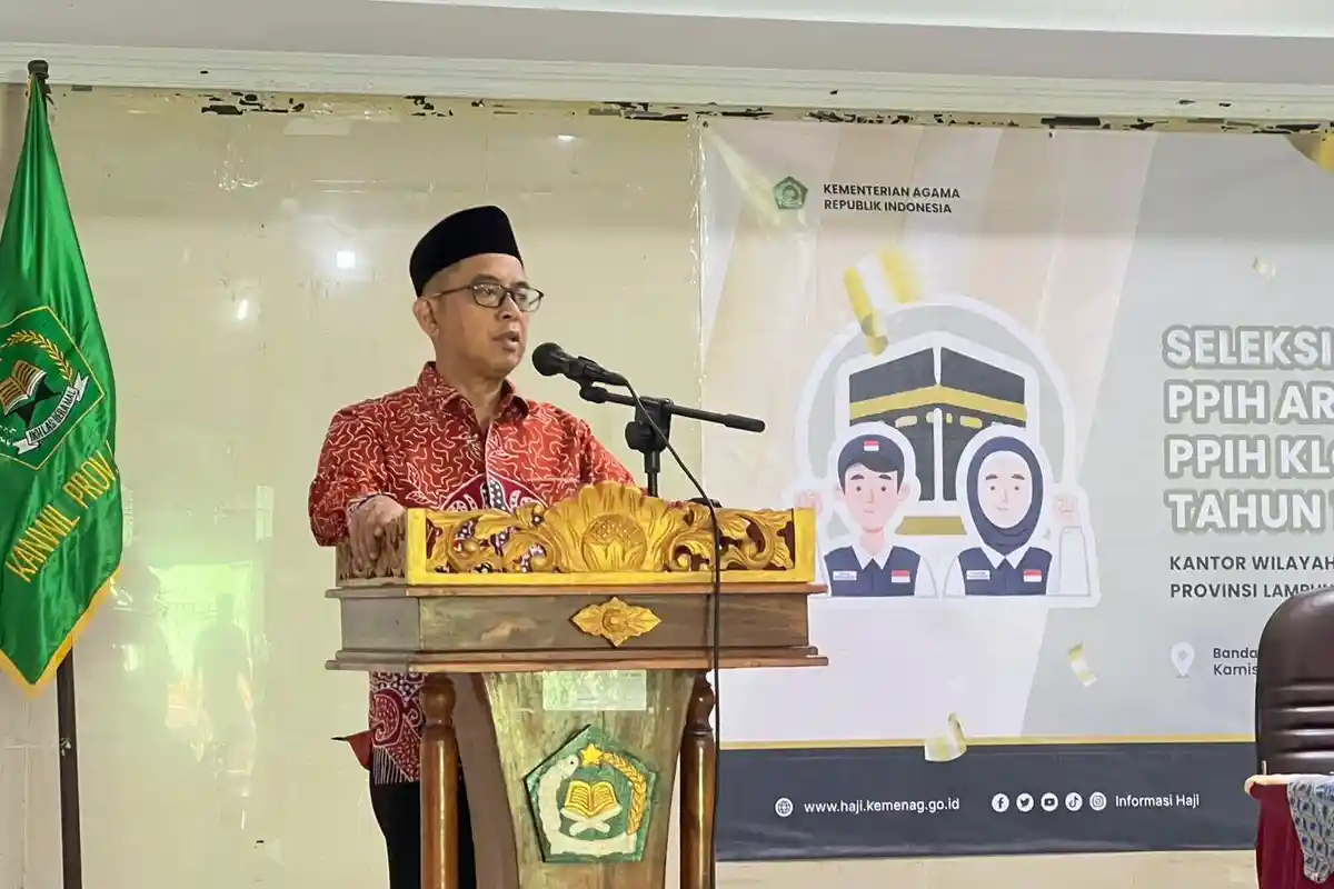 76 Calon Petugas Haji Lampung Ikuti Computer Assisted Test Tahap II