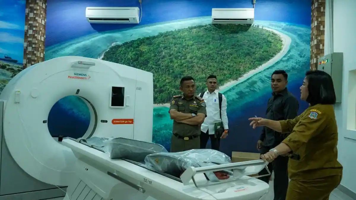 Ada Alat Computed Tomography Scan di RSUD Ir Soekarno Morotai, Bupati: Semoga Pelayanan Makin Baik