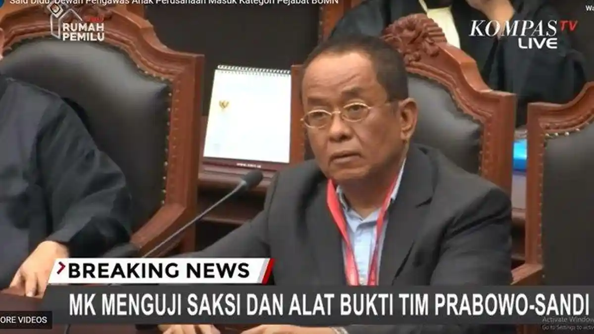Hakim MK Ingatkan Ini Saat Said Didu Bersaksi, Yusril Bilang Begini & Pilih Tak Bertanya