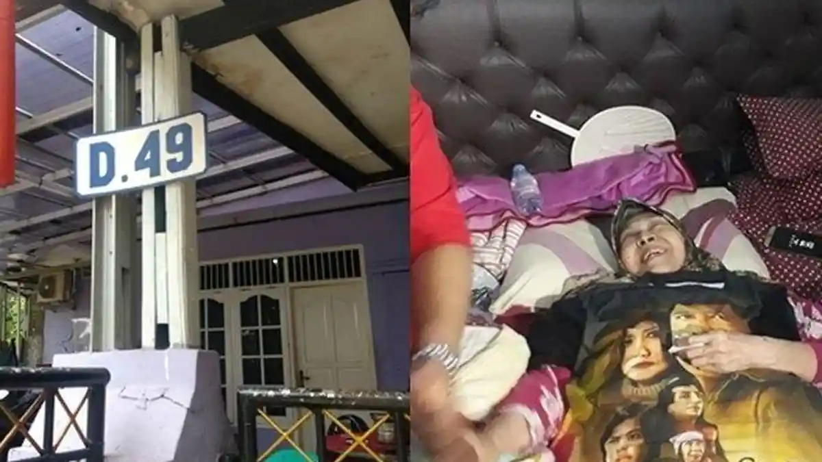 Kondisi Terkini Rumah Aminah Cendrakasih, Pemeran Mak Nyak dalam Si Doel Anak Sekolahan