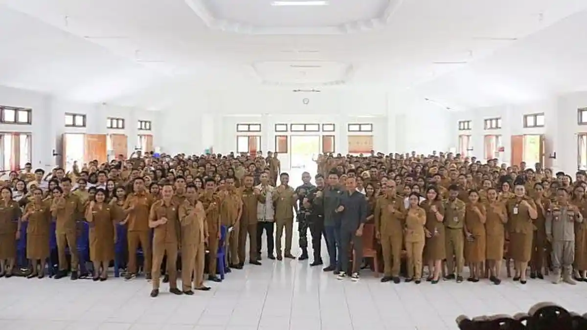 414 CPNS Rote Ndao Ikuti Pembekalan, Bupati Tekankan Profesionalisme dan Loyalitas Pelayanan Publik