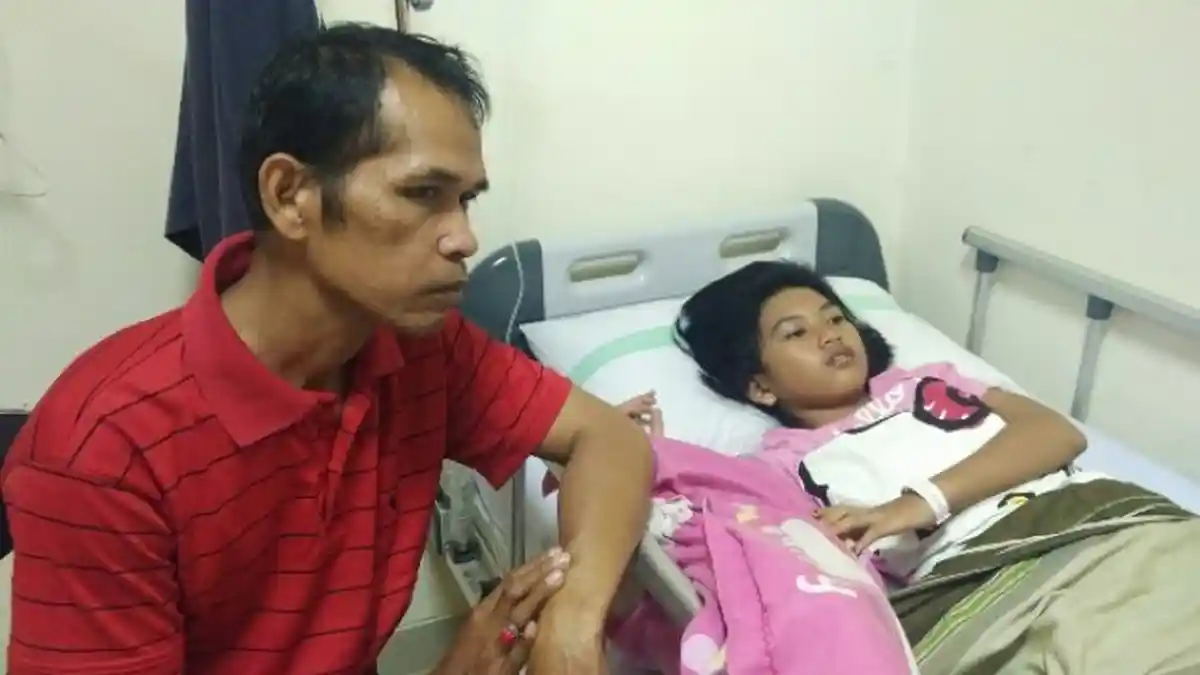 Masih Irit Bicara! Ini yang Keluar Dari Mulut Echa si Putri Tidur Saat Banyak yang Mengunjunginya