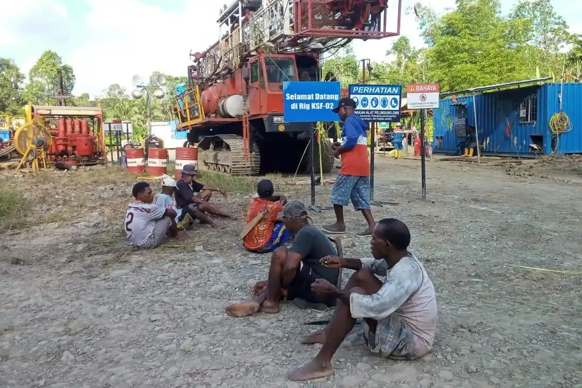 Pemilik Hak Ulayat Marga Moifilit Palang Secara Adat PT Pertamina Asset 4 Papua Field