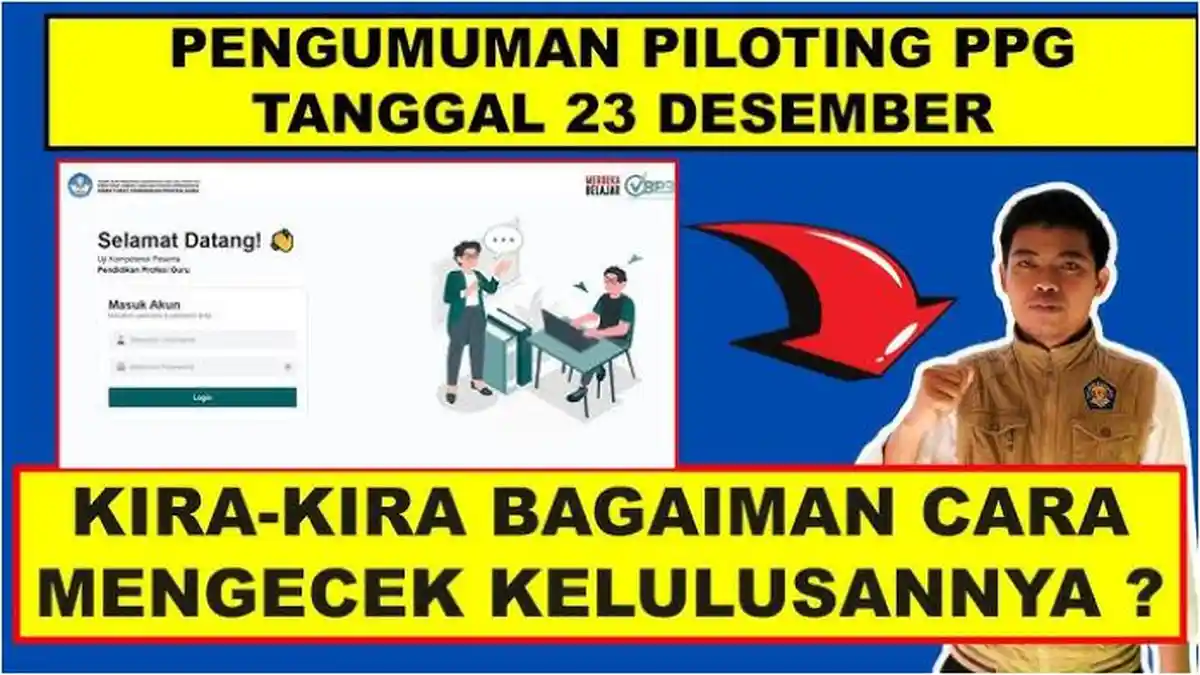 Link Hasil PPG Piloting Tahap 3 Tahun 2024, Pengumuman Hari Ini, Cek Jadwalnya: Kamu Lolos?