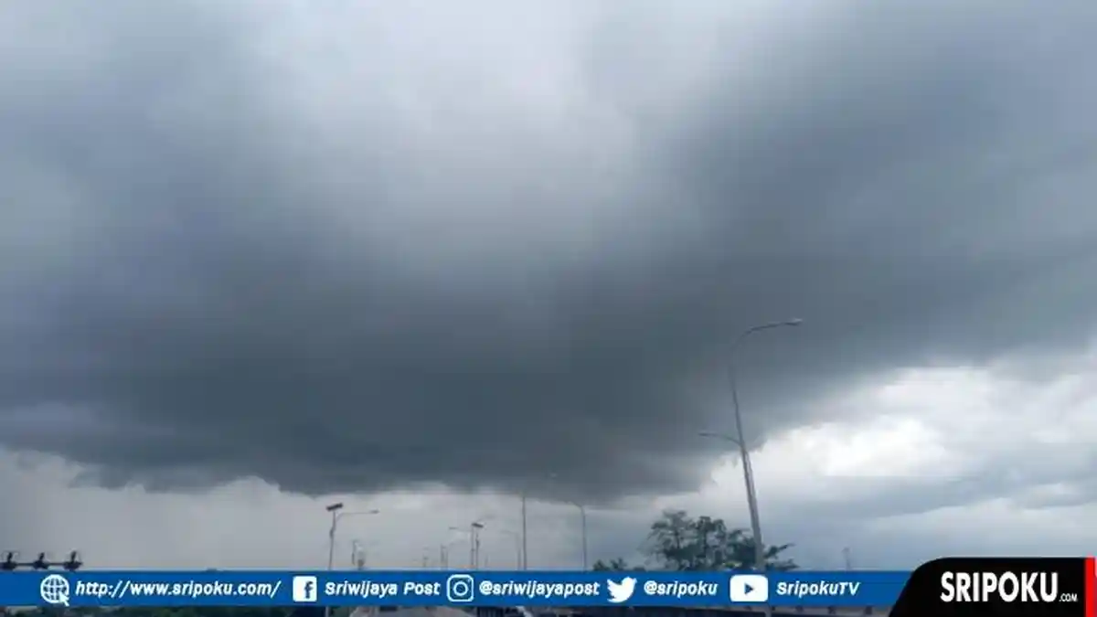 Prakiraan Cuaca Kota Palembang Hari Ini 15 Desember 2025, Rata-rata Akan Berawan Seharian