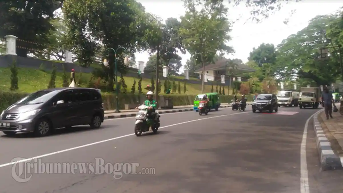 Lalu Lintas di Jalan Jalak Harupat Ramai Lancar Jelang Siang Ini