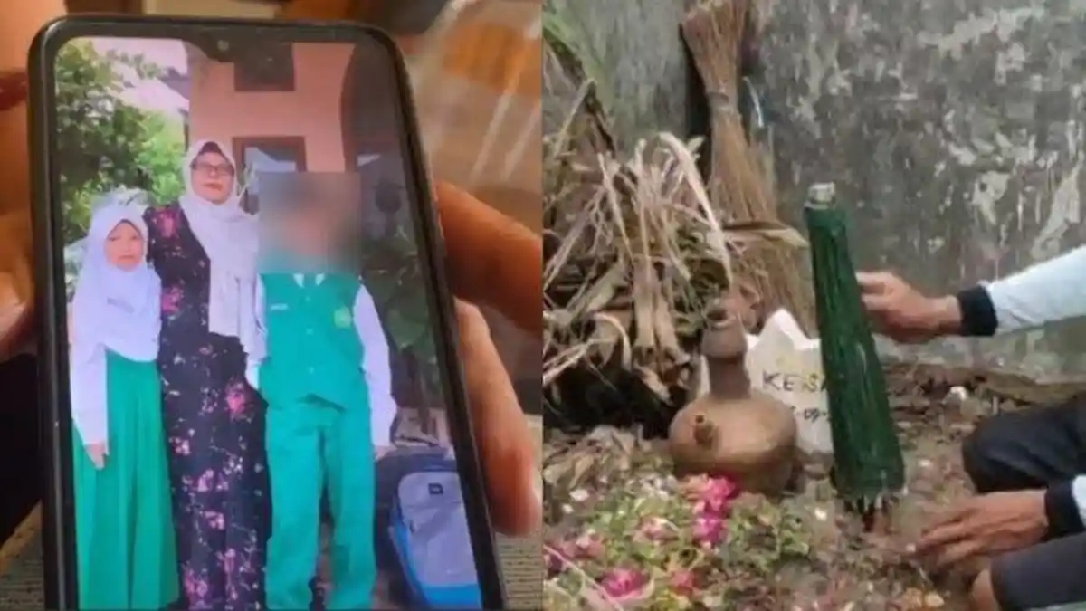 SOSOK Santri Tewas Usai Dilempar Guru Pakai Kayu Berpaku, Tinggal Bareng Nenek, Ibu dan Ayah TKI