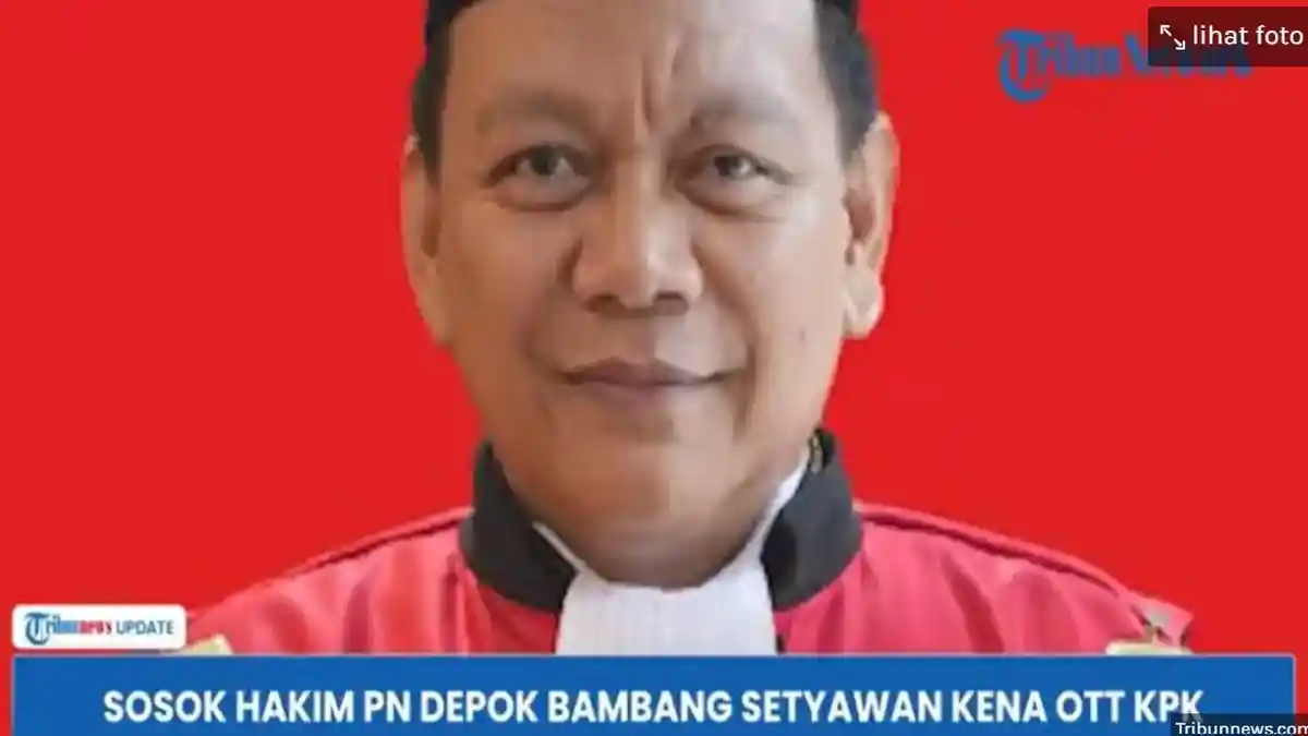 SOSOK Bambang Setyawan Wakil Ketua PN Depok Terjaring OTT KPK, Terima Suap Perkara yang Bergulir