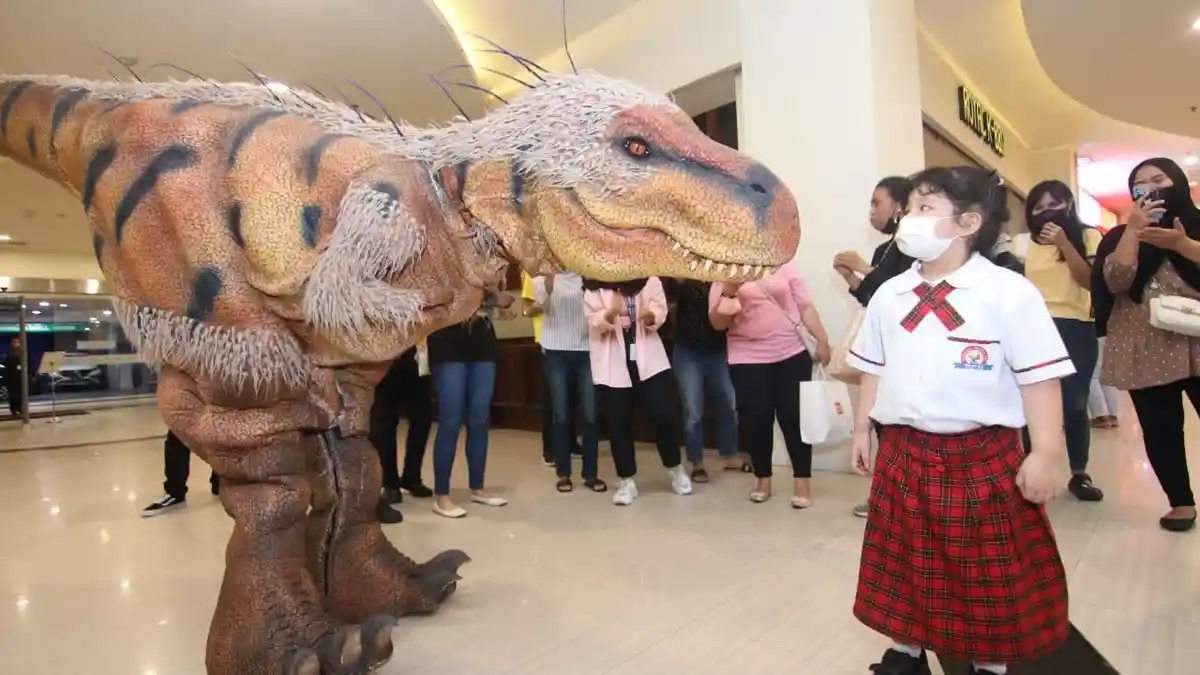 Mulai Besok, Mal Pentacity Balikpapan Hadirkan Wahana Edukasi Dinosaurus