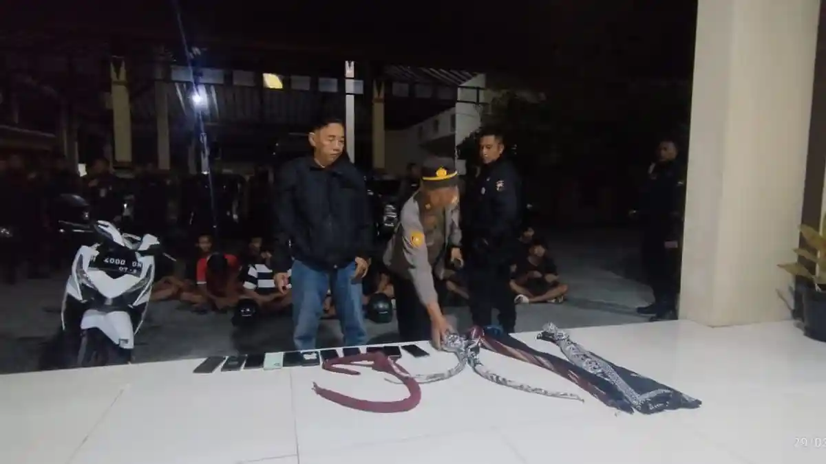 Puluhan Remaja Demak Hendak Perang Sarung Diamankan Polisi