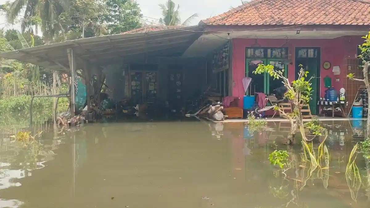 Update Banjir Pangandaran, 200 Rumah Terendam di Desa Ciganjeng Padaherang