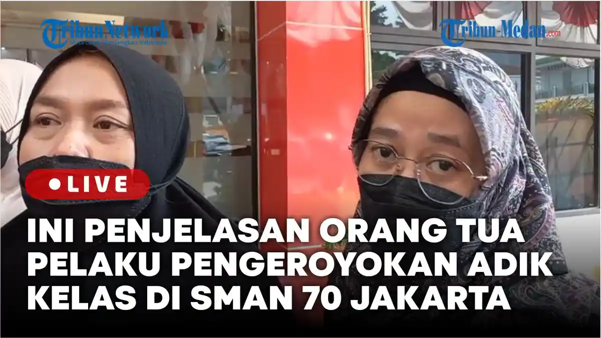 Ibu Pelaku Pengeroyokan Adik Kelas SMAN 70 Jakarta Minta Maaf, Sebut Penjara Bukan Solusi