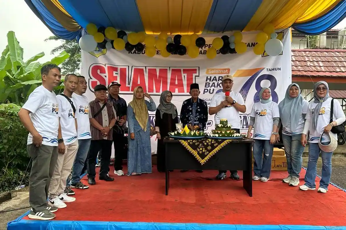 Hari Bakti PU ke 78 Tanjab Timur, Ada Cek Kesehatan Gratis Hingga Berbagi Hadiah Umroh