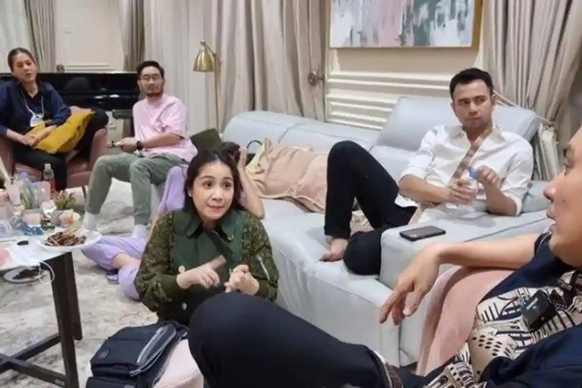 Raffi Ahmad Ledek Baim Wong yang Tekor Bangun Istana Baru