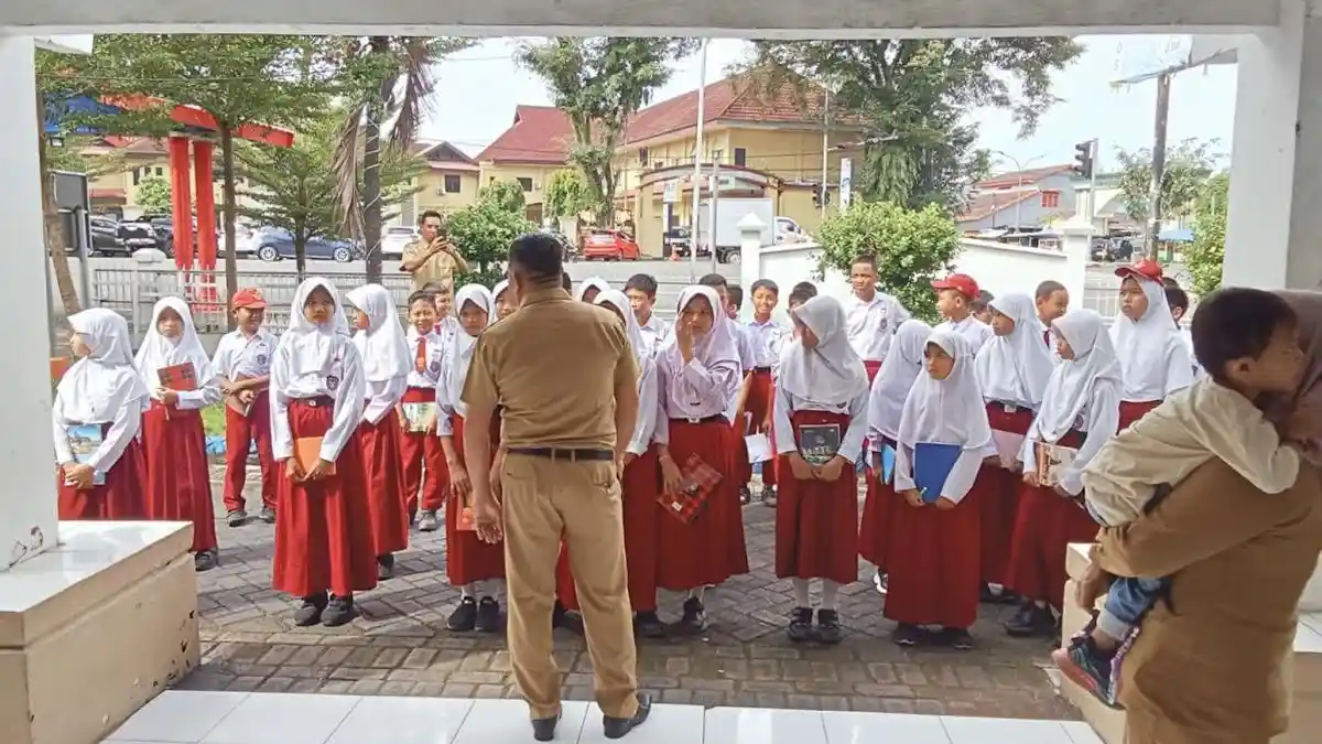 Museum Maros Ramai Diserbu Pelajar, Replika Manusia Purba Jadi Daya Tarik Utama