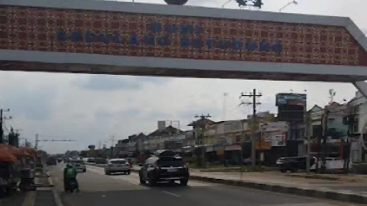 Macet Parah di Batung Tak Berpengaruh di Perbatasan Palembang-Banyuasin, Lalulintas Normal