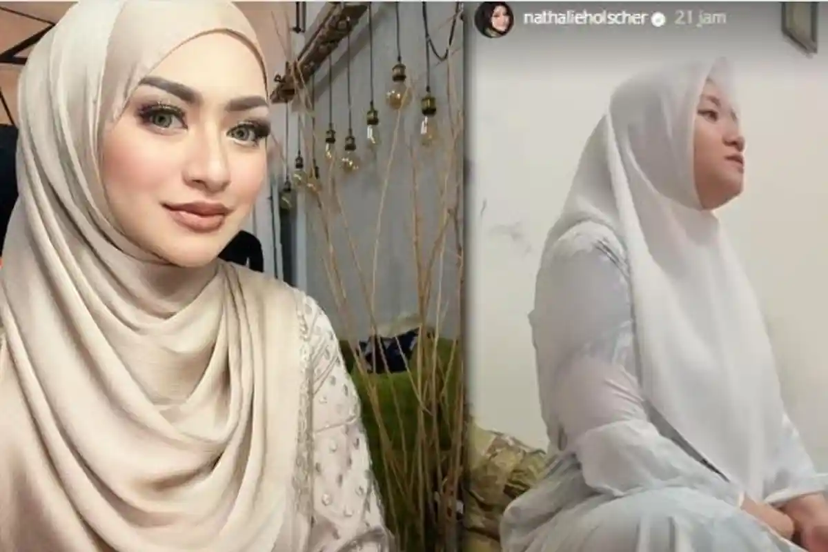 Adik Nathalie Holscher Belajar Ngaji dan Salat Usai Jadi Mualaf: Pelan-pelan Tapi Pasti