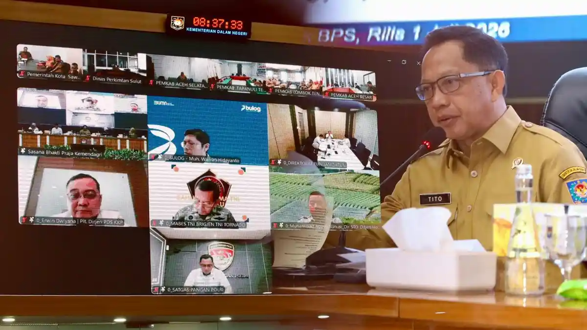 Mendagri Minta Pemda Perkuat Pengendalian Inflasi agar Tetap di Bawah Target Pemerintah - Tribunnews.com