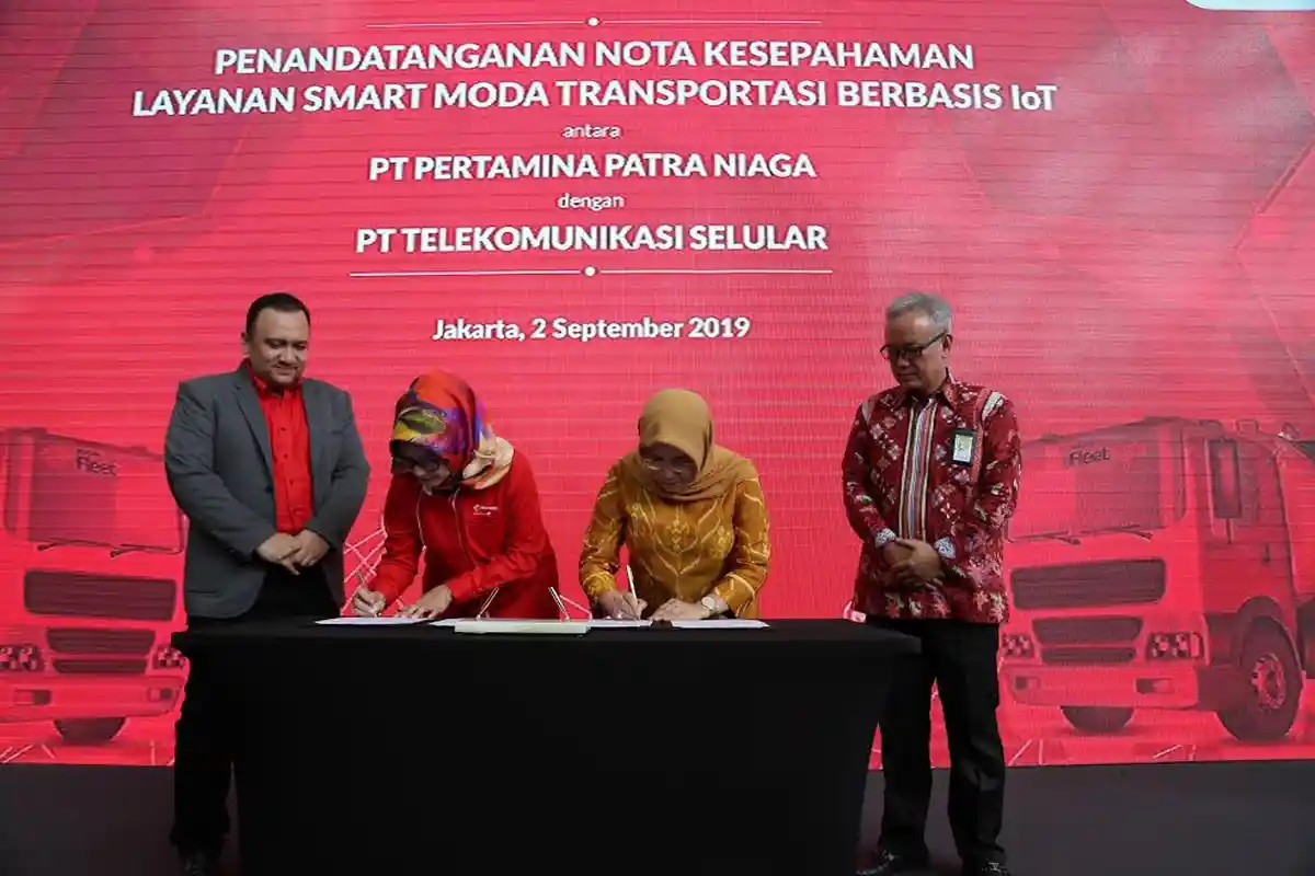 Teknologi IoT Telkomsel Digunakan Pertamina, Untuk Apa Ya?