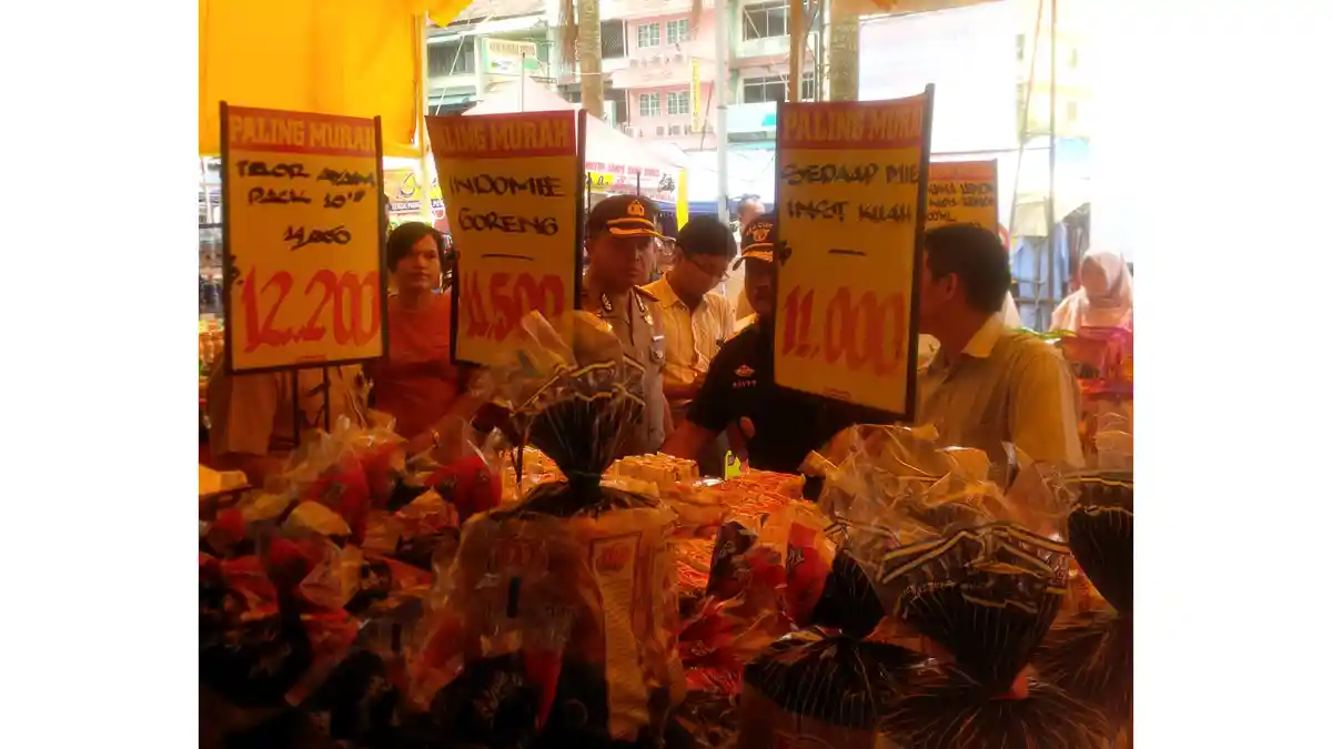 Ikut Sidak ke Pasar, Begini Pesan Kepala Disperindag Batam Pada Penjual