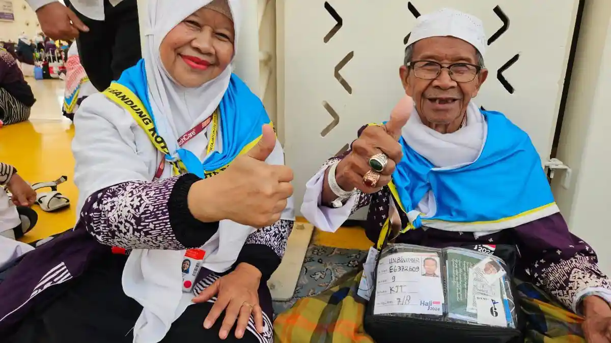 Senyum Terima Kasih Eks Romusha Jepang ke PPIH Arab Saudi 2024, Jemaah 95 Tahun Pengen Berhaji Lag