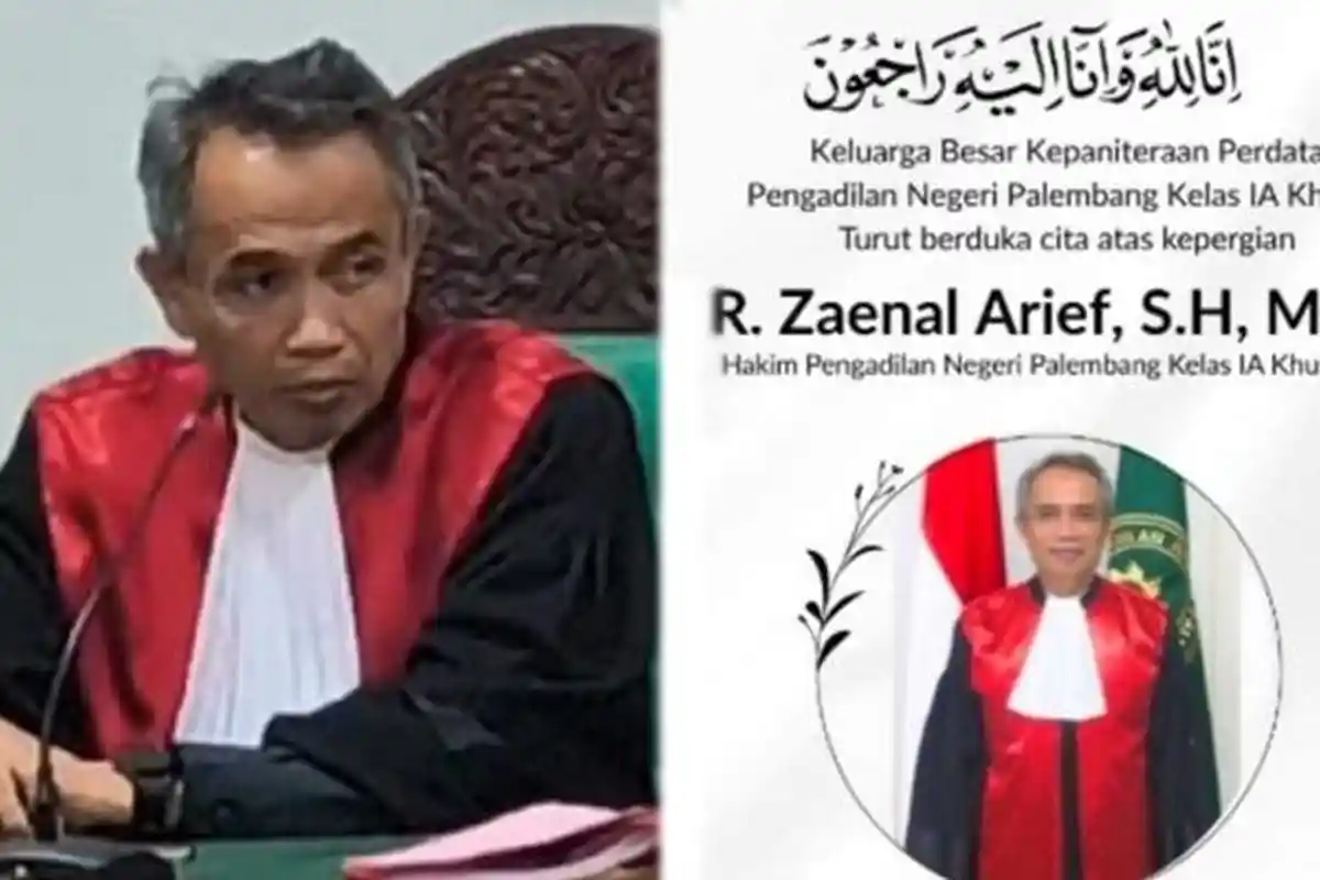 Sosok Raden Zaenal Arief, Hakim PN Palembang yang Vonis Mati 3 Terdakwa Ditemukan Meninggal di Kos